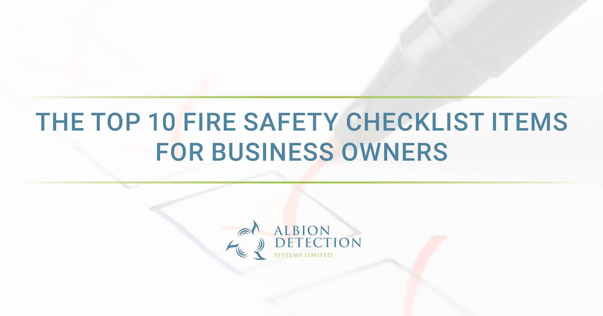 Fire Safety Checklist